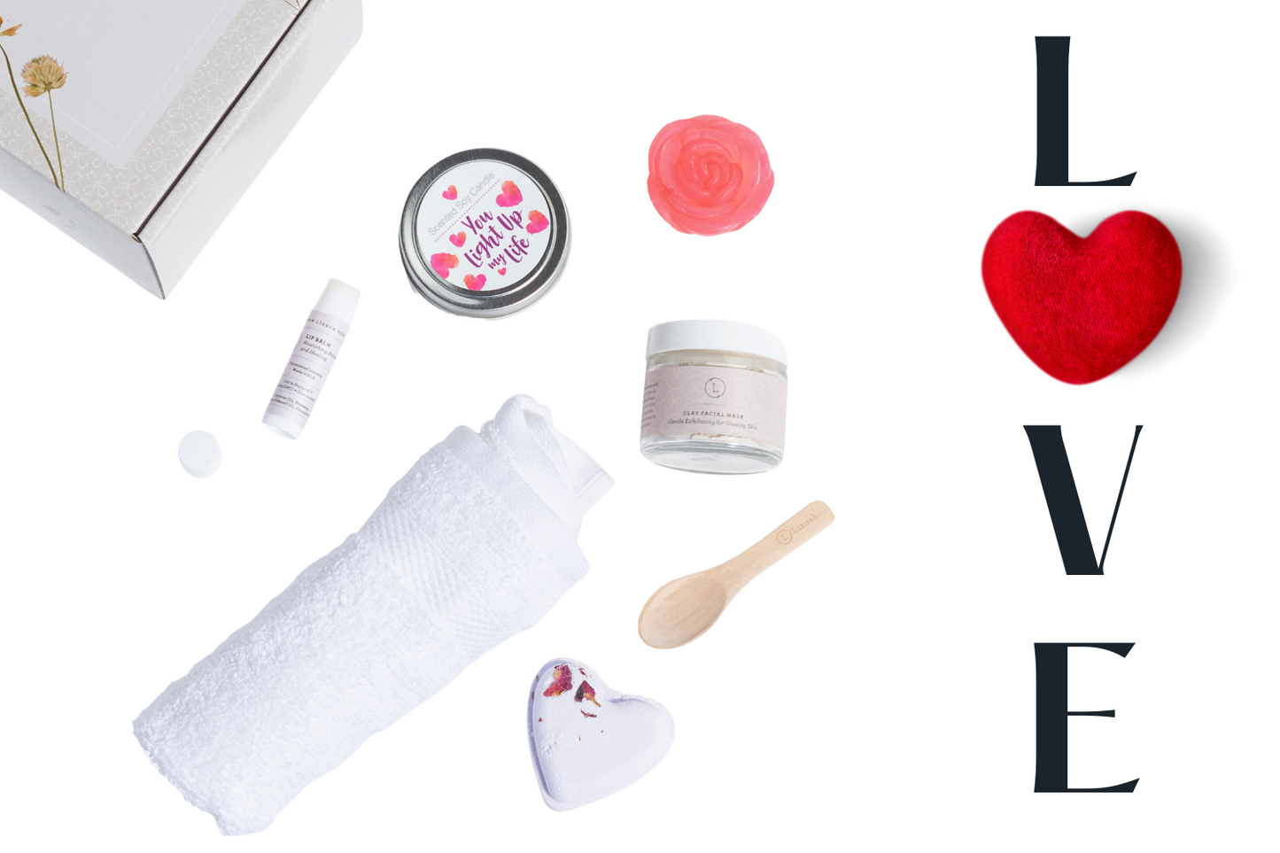 LOVE Special Gift Box, Natural Skincare Gift Box