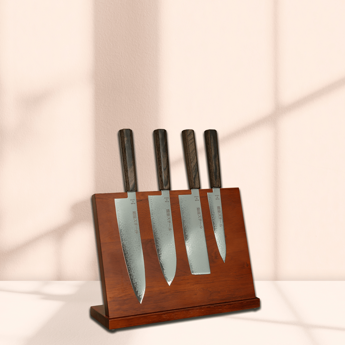 Seiryū (青龍) Five | 5-Piece Knife Set with Block-2