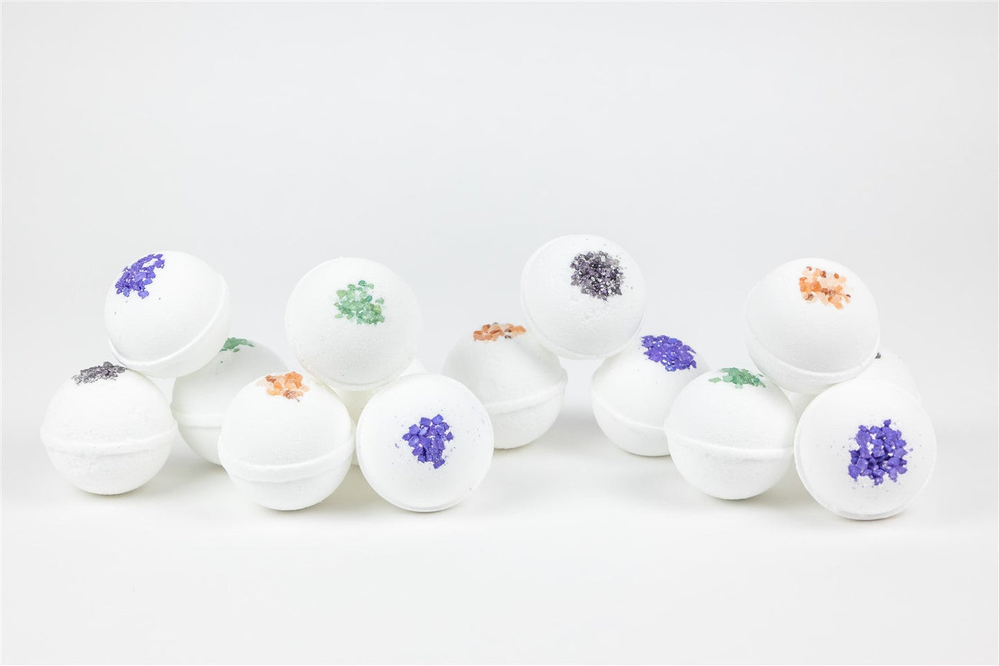 Bath Bombs Gift Box, Set of 14 Big 100% Natural Bath Bombs