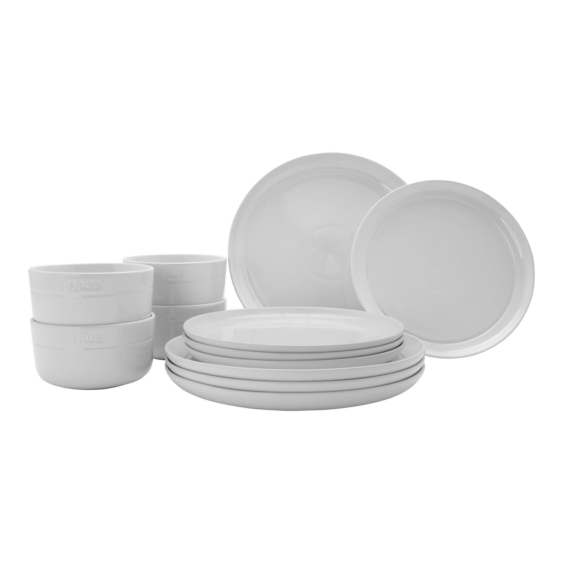 STAUB Dining Line Dinnerware Set 12 Piece-0