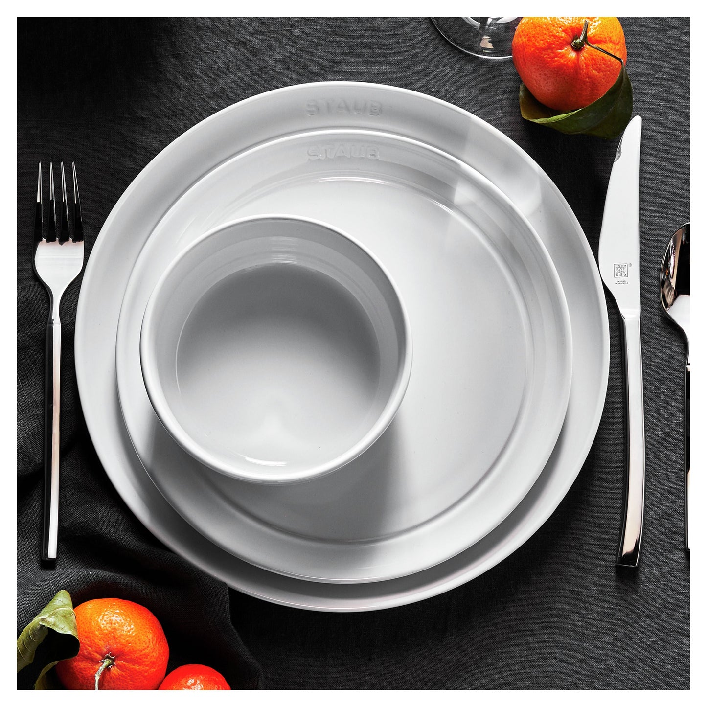 STAUB Dining Line Dinnerware Set 12 Piece-3