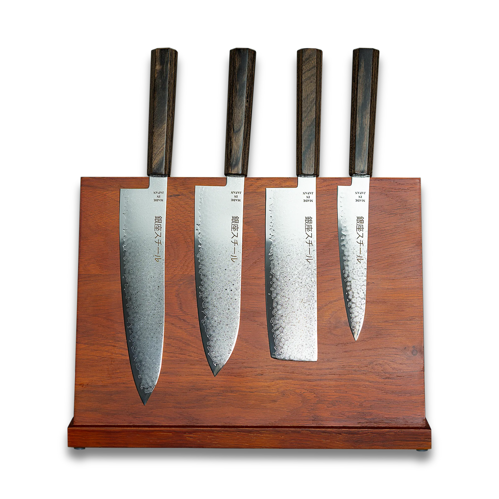 Seiryū (青龍) Five | 5-Piece Knife Set with Block-3