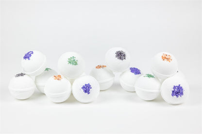 Bath Bombs Gift Box, Set of 14 Big 100% Natural Bath Bombs